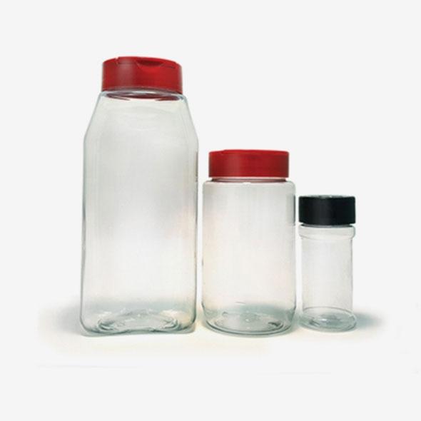 16 oz Clear PVC Spice Jar 63-485